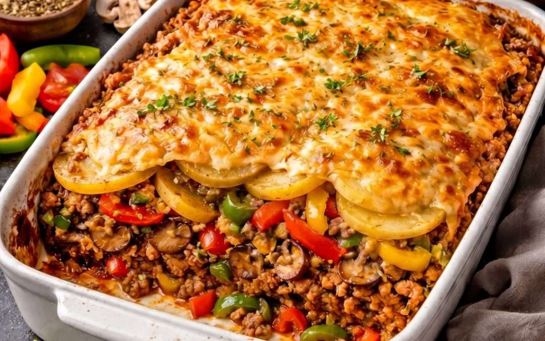 Bovril Beef and Potato Casserole