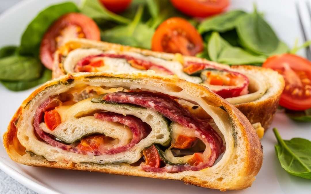 Meaty Bovril Stromboli