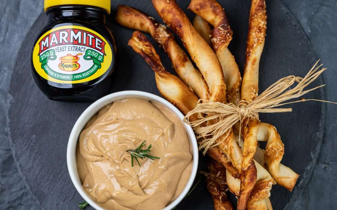 Marmite and Caramelized Onion Dip